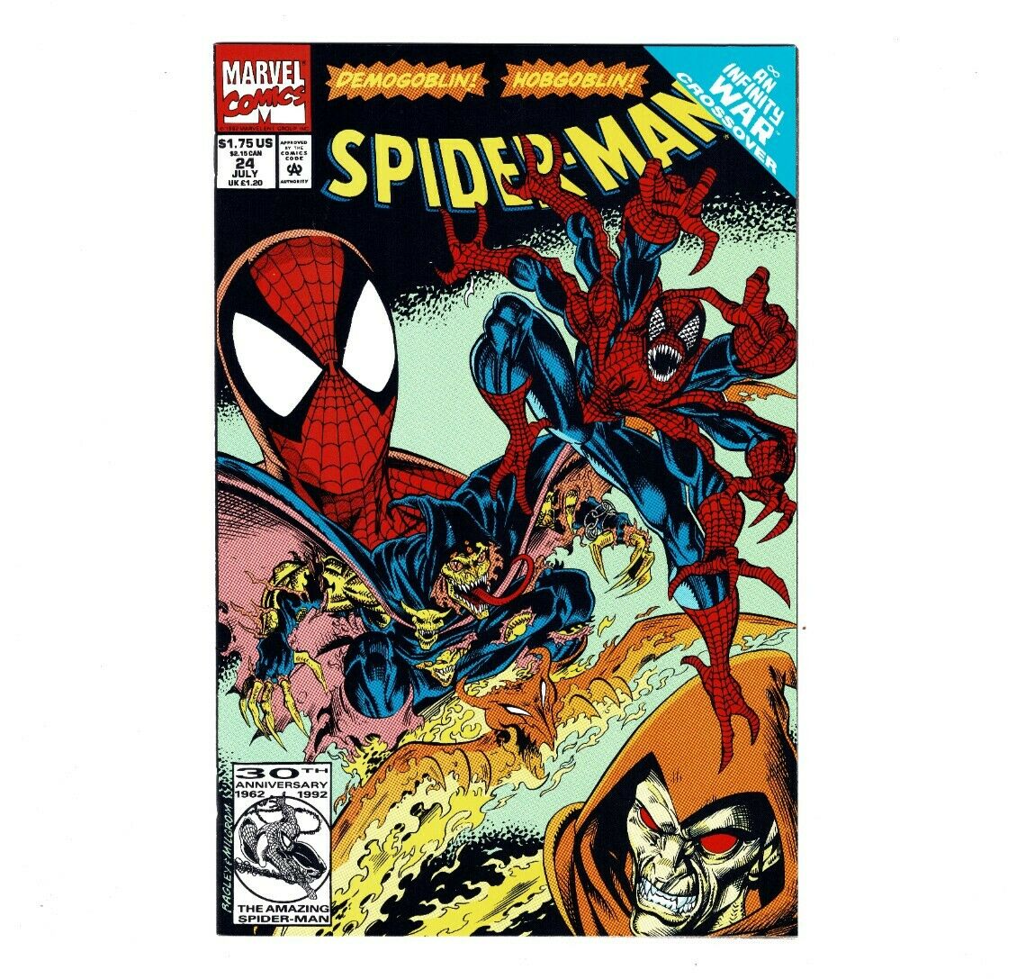 Spider-Man #24 Infinity War Crossover Marvel Comics 1992 - King Gaming