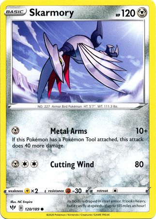 Skarmory - 120/189 - Common - King Gaming