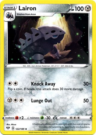 Lairon - 122/189 - King Gaming - Pokémon