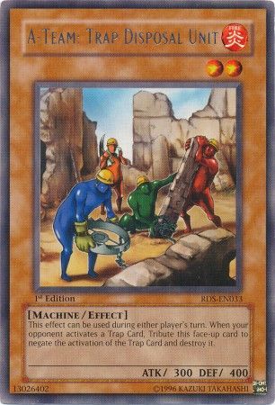 A-Team Trap Disposal Unit - Rare - Yu-Gi-Oh King Gaming