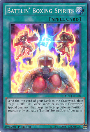Battlin' Boxing Spirits - Super Rare - King Gaming