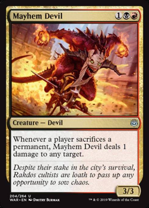 Mayhem Devil - U #204 King Gaming