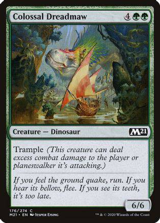 Colossal Dreadmaw - C #176 King Gaming