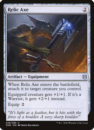 Relic Axe - U #248 King Gaming