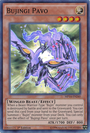 Bujingi Pavo - Super Rare - King Gaming