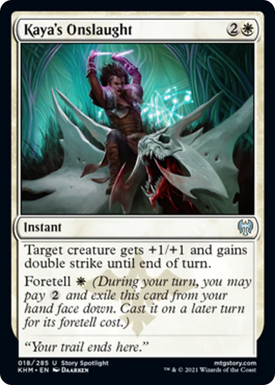 Kaya's Onslaught - U #18 King Gaming