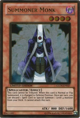 Summoner Monk - Gold Rare - Yu-Gi-Oh - King Gaming