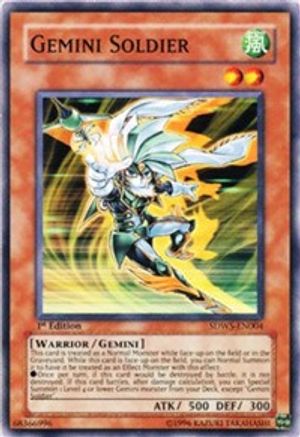Gemini Soldier - Common - Yu-Gi-Oh King Gaming