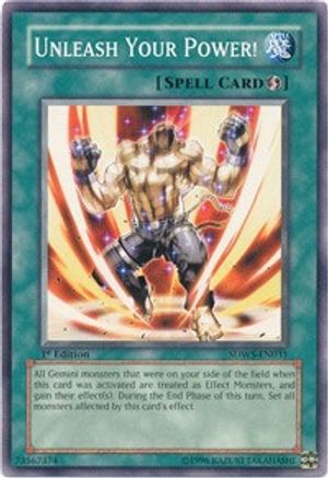Unleash Your Power! - Common - Yu-Gi-Oh King Gaming