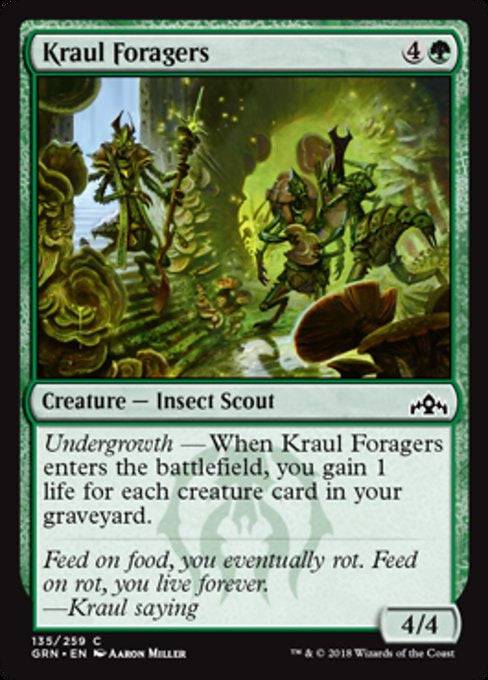 Kraul Foragers - C #135 King Gaming