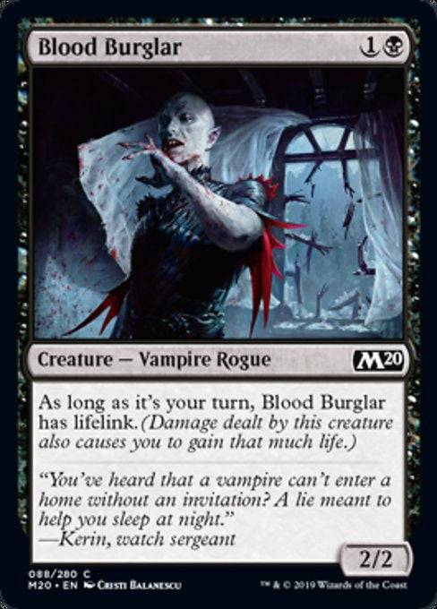 Blood Burglar - NM - C #88 King Gaming