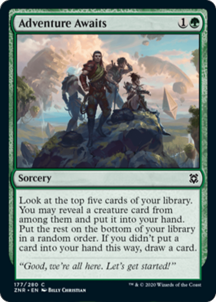 Adventure Awaits - C #177 King Gaming