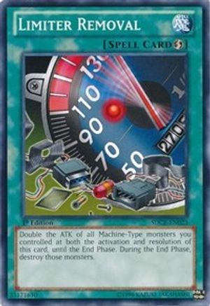 Limiter Removal - Common - Yu-Gi-Oh King Gaming