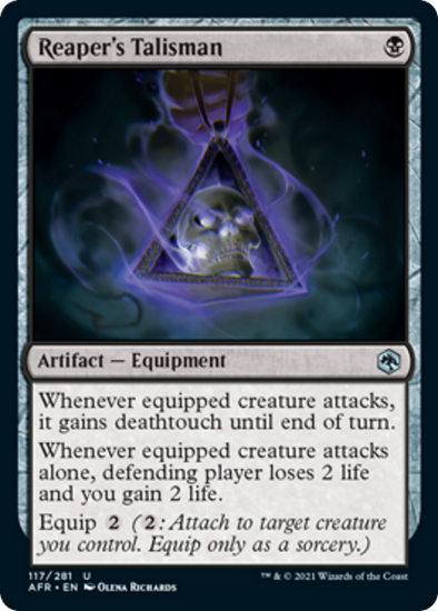 Reaper's Talisman - #117 - Uncommon - King Gaming