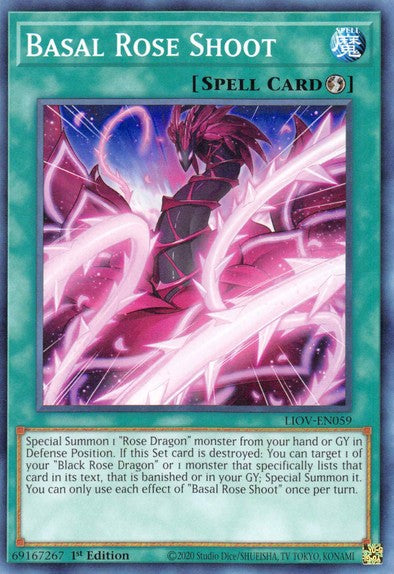 Basal Rose Shoot - Common - Yu-Gi-Oh King Gaming