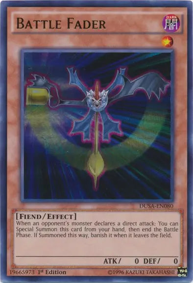 Battle Fader - Ultra Rare - Yu-Gi-Oh King Gaming