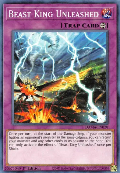 Beast King Unleashed - Common - Yu-Gi-Oh King Gaming
