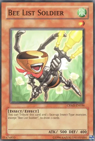 Bee List Soldier - Common - Yu-Gi-Oh King Gaming