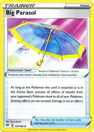 Big Parasol - 157/189 - Uncommon King Gaming