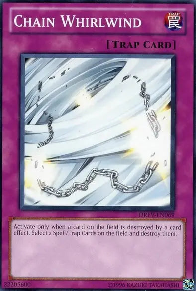 yugioh chain trap cards Yu-Gi-Oh - Whirlwind Print Run:First Print Edição de Presente inflict 500 damage to Can you use any