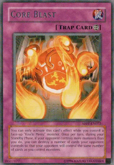 Core Blast - Rare - Yu-Gi-Oh King Gaming
