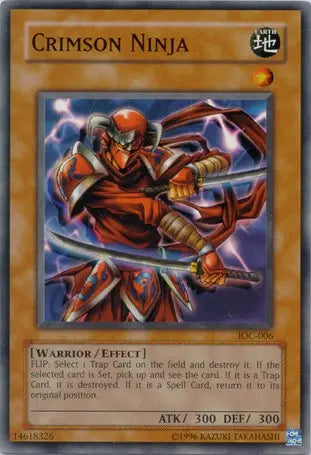 Crimson Ninja - Common - Yu-Gi-Oh King Gaming