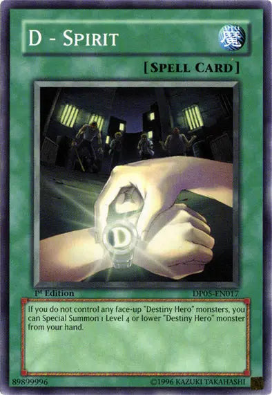 D - Spirit - Common - Yu-Gi-Oh King Gaming