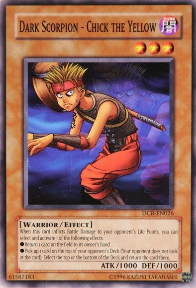 Dark Scorpion - Chick The Yellow - Common - Yu-Gi-Oh King Gaming