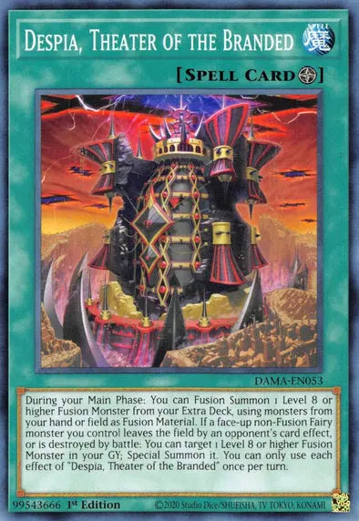 Despia, Theater Of The Branded - Common - Yu-Gi-Oh King Gaming