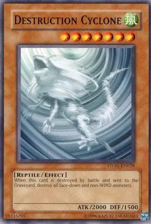 Destruction Cyclone - Common - Yu-Gi-Oh King Gaming