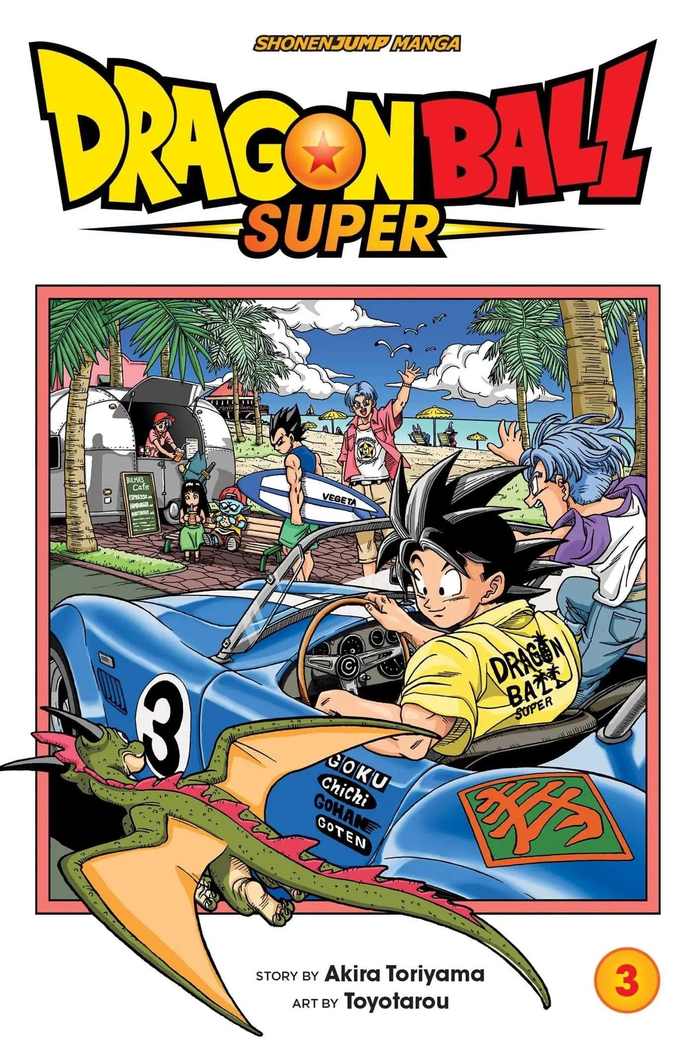Dragon Ball Super, Vol. 3 (Volume 3) Paperback Illustrated, July 3 2018 King Gaming