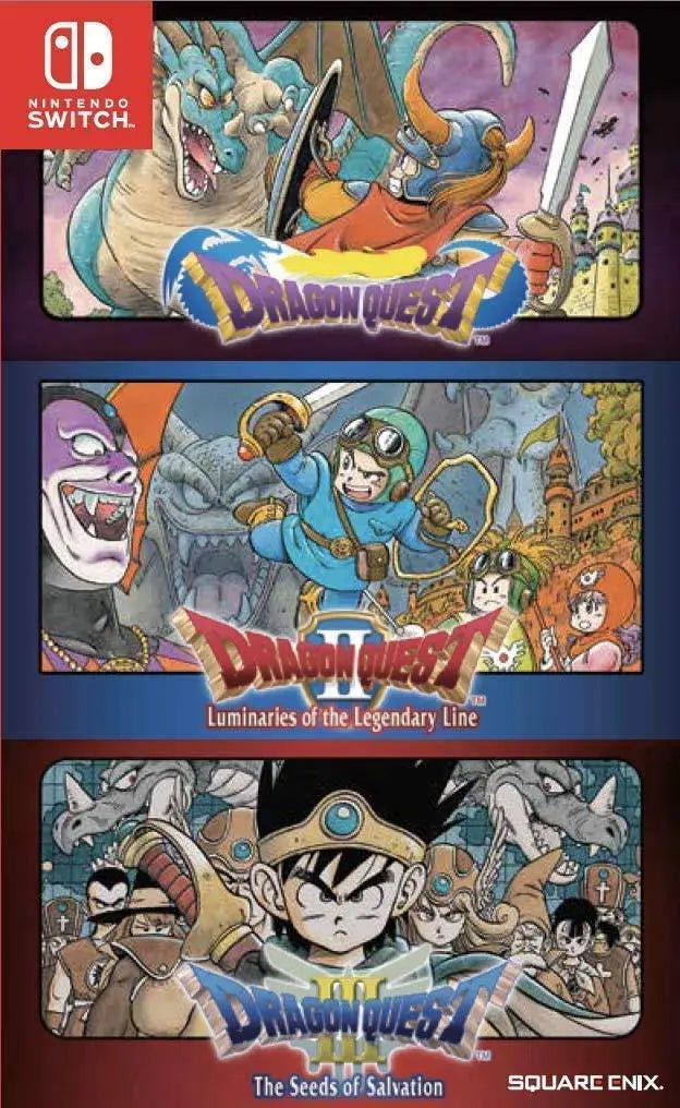 Dragon Quest 1+2+3 Collection - Nintendo Switch freeshipping