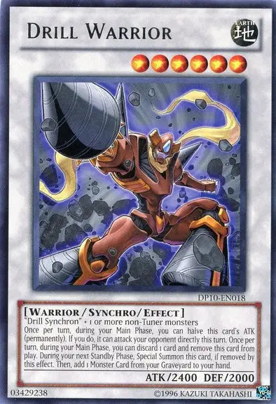 Drill Warrior - Rare - Yu-Gi-Oh King Gaming
