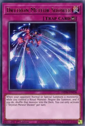 Drytron Meteor Shower - Rare - Yu-Gi-Oh King Gaming