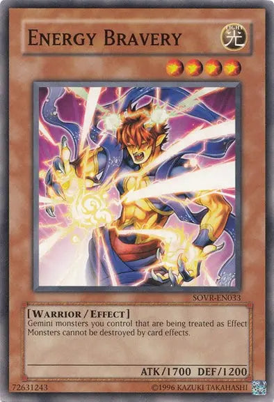 Energy Bravery - Common - Yu-Gi-Oh King Gaming