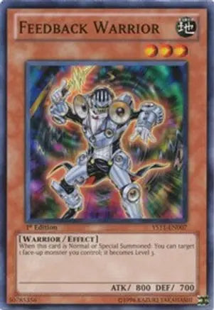 Feedback Warrior - Common - Yu-Gi-Oh King Gaming