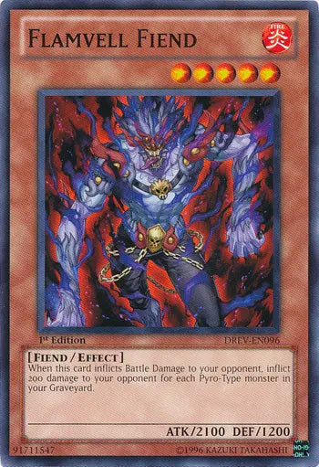 Flamvell Fiend - Common - Yu-Gi-Oh King Gaming
