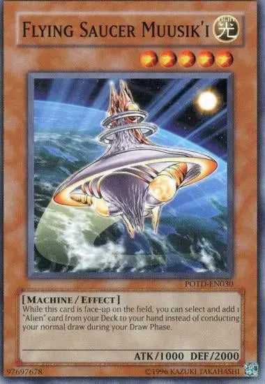 Flying Saucer Muusik'i - Common - Yu-Gi-Oh King Gaming