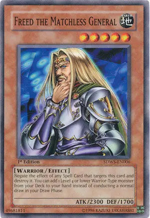 Freed The Matchless General - Common - Yu-Gi-Oh King Gaming