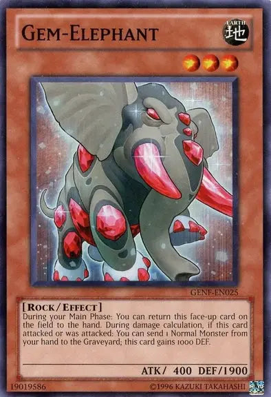 Gem-Elephant - Condition - Yu-Gi-Oh King Gaming