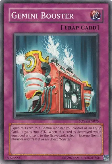 Gemini Booster - Common - Yu-Gi-Oh King Gaming