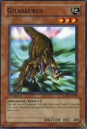 Gilasaurus - Common - Yu-Gi-Oh King Gaming