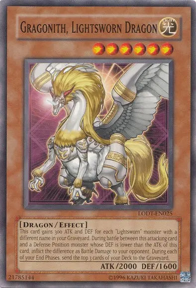 Gragonith, Lightsworn Dragon - Common - Yu-Gi-Oh King Gaming