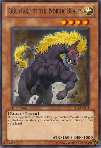 Guildaxe Of The Nordic Beasts - Rare - Yu-Gi-Oh King Gaming