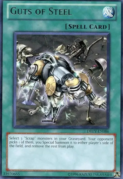 Guts Of Steel - Rare - Yu-Gi-Oh King Gaming