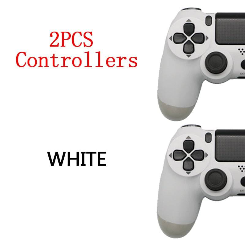 2PCS Joystick PS4 Wireless Game Controller For Sony Controller Bluetooth Vibration Gamepad For PS4 Console King Gaming