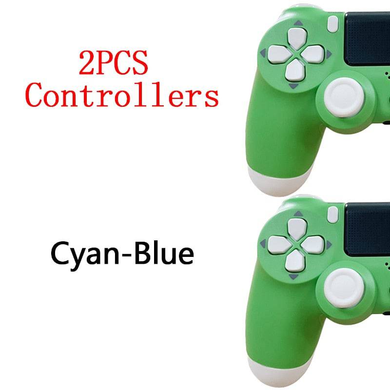 2PCS Joystick PS4 Wireless Game Controller For Sony Controller Bluetooth Vibration Gamepad For PS4 Console King Gaming