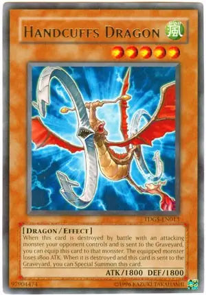 Handcuffs Dragon - Rare - Yu-Gi-Oh King Gaming