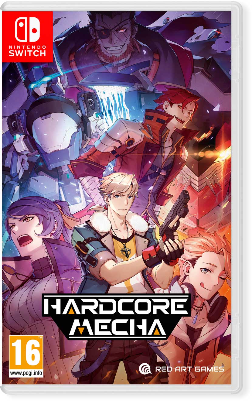 HARDCORE MECHA - SWITCH RED ART GAMES King Gaming