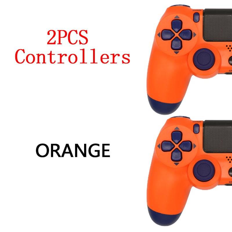 2PCS Joystick PS4 Wireless Game Controller For Sony Controller Bluetooth Vibration Gamepad For PS4 Console King Gaming